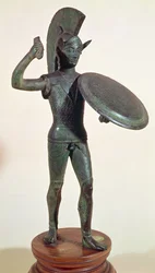 Der Gott Mars oder ein Krieger (Bronze)